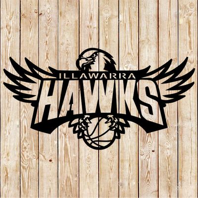 NBL - Illawarra Hawks logo cutting file
