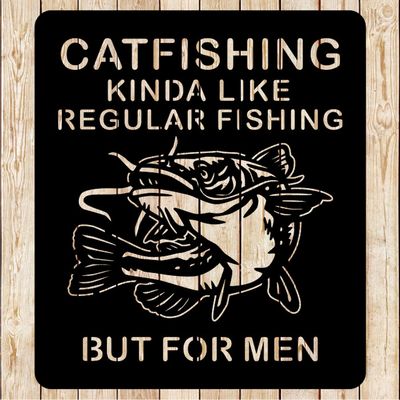 Catfishing for Men - Catfish Fish Vector Cutting File