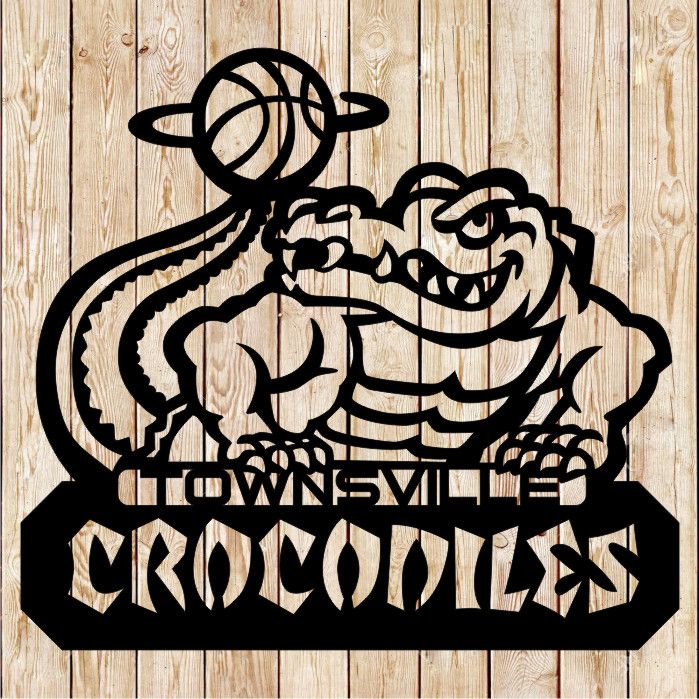 NBL - Townsville Crocodiles  logo cutting file