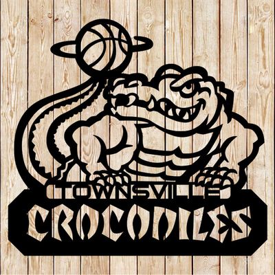 NBL - Townsville Crocodiles  logo cutting file