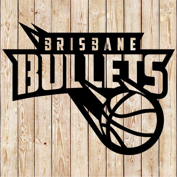 NBL - Brisbane Bullets logo cutting file