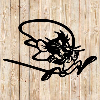 Speedy Gonzales Cartoon cutting file