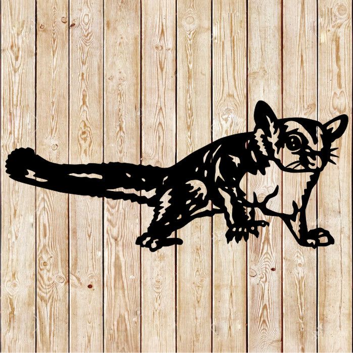 Australian Sugar Glider  - Petauro cutting file