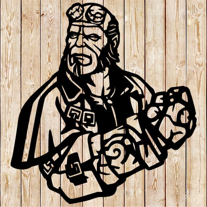 Hellboy cutting file