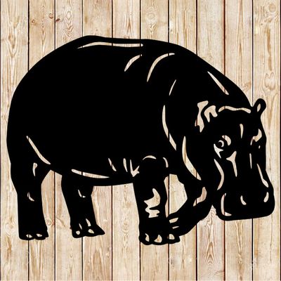 Hippopotamus cutting file