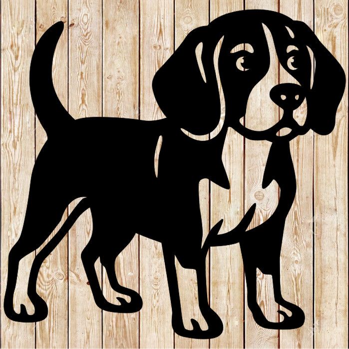 Beagle Puppy Dog Cutting file
