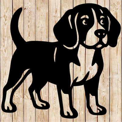 Beagle Puppy Dog Cutting file