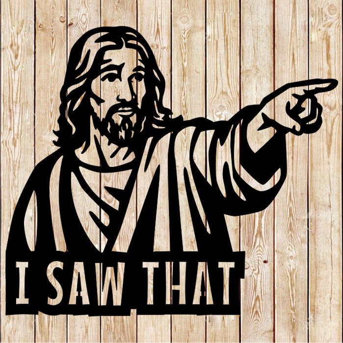 Jesus - I saw that Cutting file