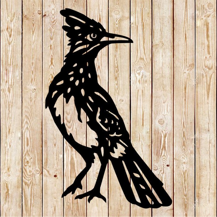 Roadrunner Bird Cutting File