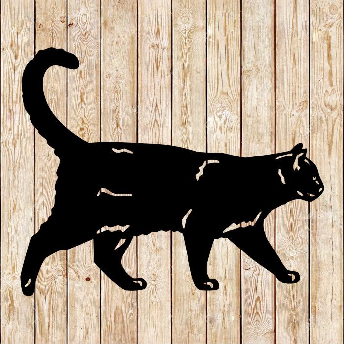 Cat Walking Cutting file