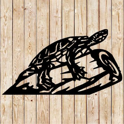 River Turtle cutting file