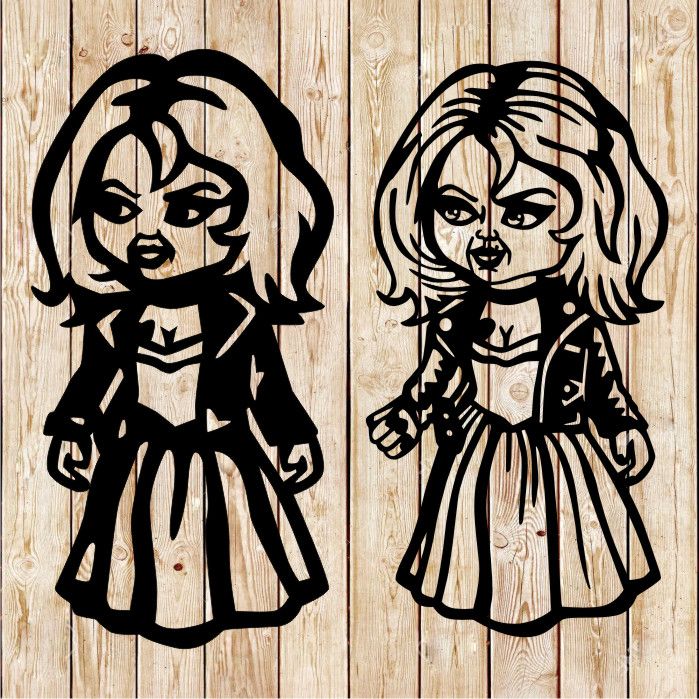 Bride of Chucky cutting file