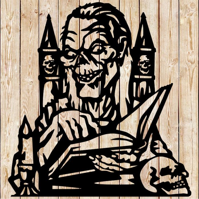 Crypt Keeper - Tales From the Crypt cutting file