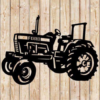 Ford 9600 Tractor Vector Cutting File