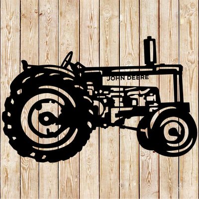 Tractor John Deere R 730 Vector Cutting File