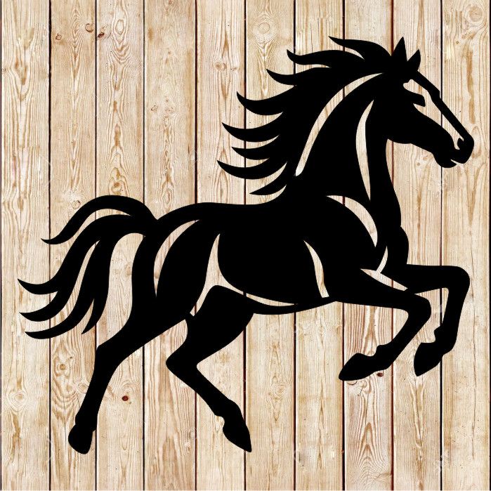 Geometrical Horse cutting file
