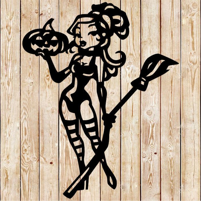 Sexy Witch cutting file