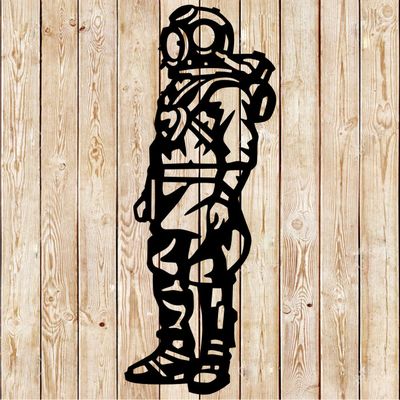 Scuba Diving Vintage Suit Cutting File