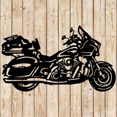 Kawasaki Voyager 1700 Bike Vector Cutting File