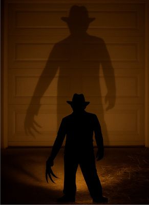Metal Garden Shadow Art – Freddy Krueger Silhouette Cutting File