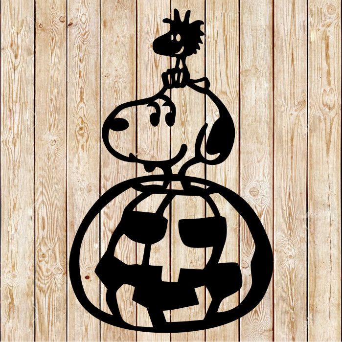 Peanuts - Snoopy Halloween​ Cartoon cutting file