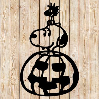 Peanuts - Snoopy Halloween​ Cartoon cutting file