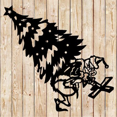 Christmas Grinch stealing tree cutting file