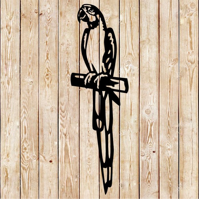 Macaw Parrot - cutting file