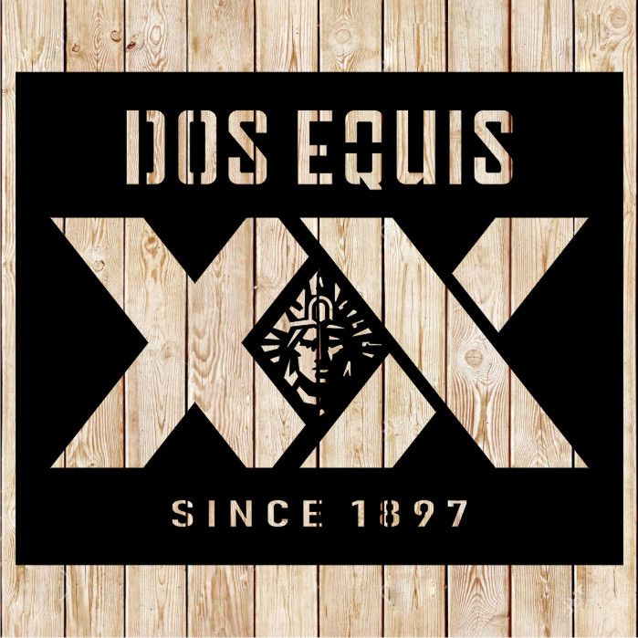 Dos XX (Dos Equis)  Beer Logo cutting file