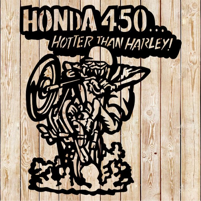 Honda 450 Fink Monster Cutting File