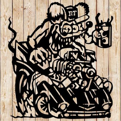 Classic Rat Fink  Outrageous Cutting File