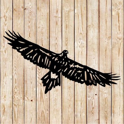 Australian Wedge-tailed eagle cutting file