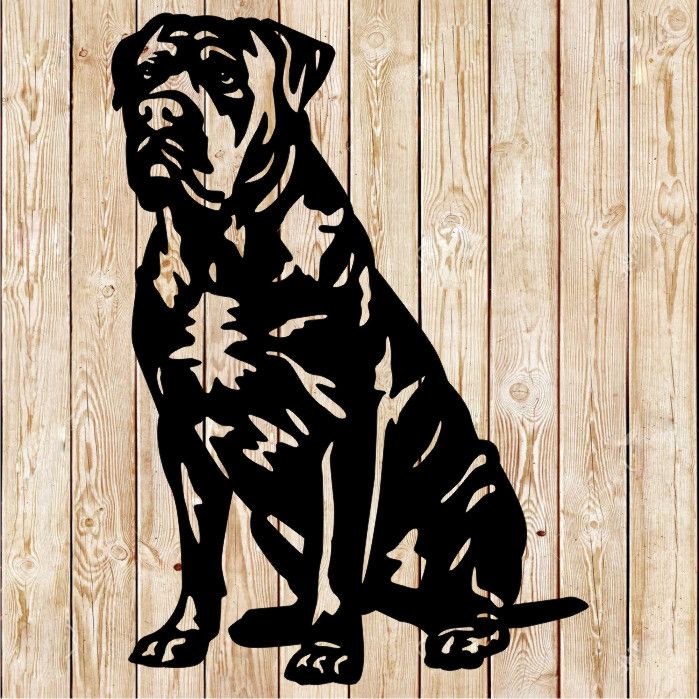 Bullmastiff - Mastiff Dog Cutting file