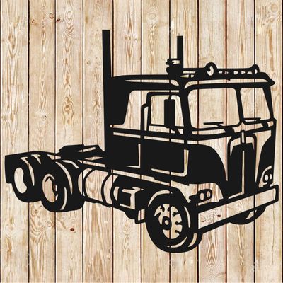 Kenworth K100 Truck Vector Cutting File