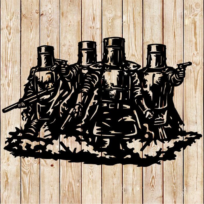 Ned Kelly Gang - Bushrangers with Armours Cutting File
