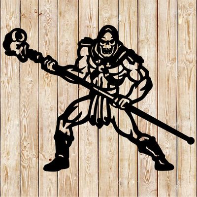 Skeletor Cartoon cutting file