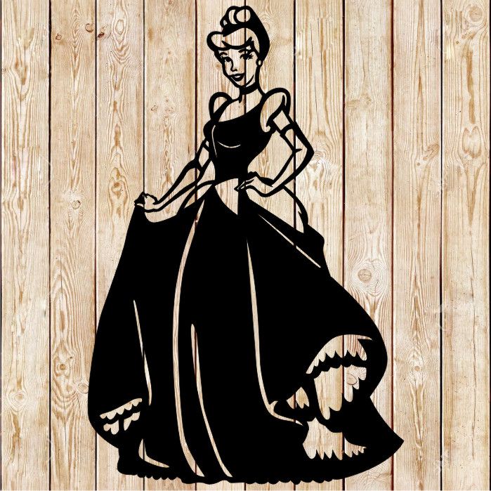 Cinderella Disney Princess cutting file