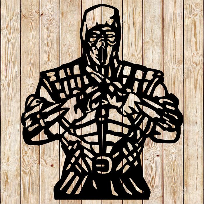 Sub Zero - Mortal Kombat cutting file