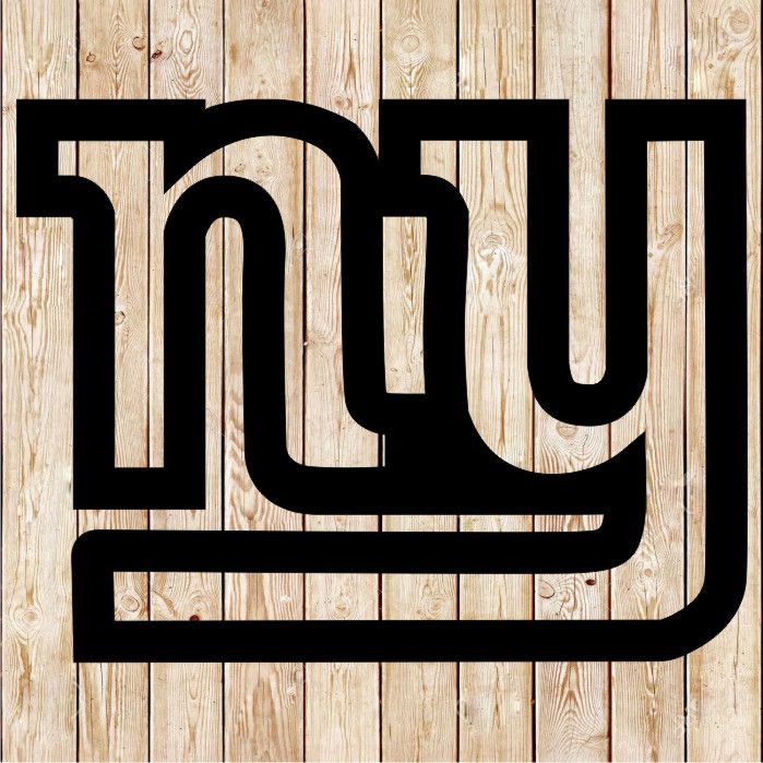 NFL New York Giants logo cutting file