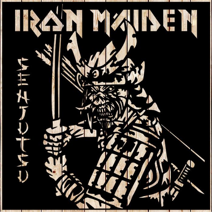 Eddie the Head -Iron Maiden - cutting file