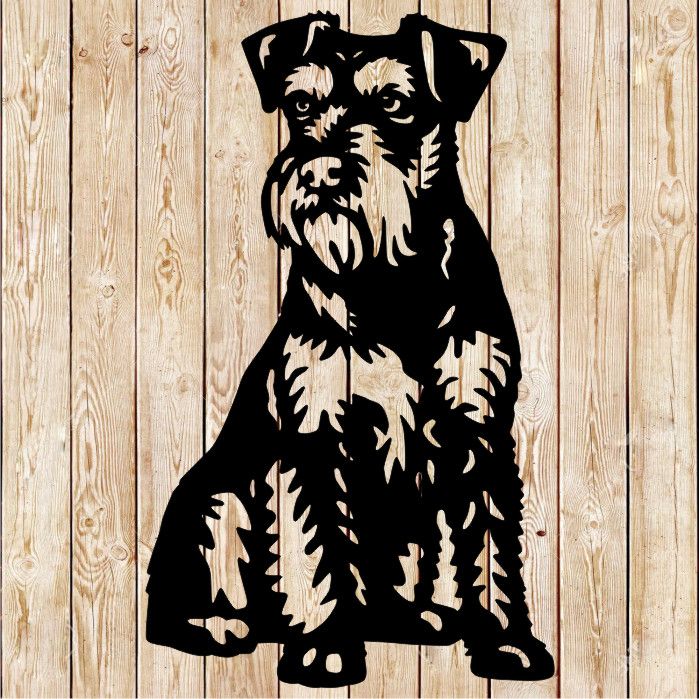 Miniature Schnauzers Dog Cutting file