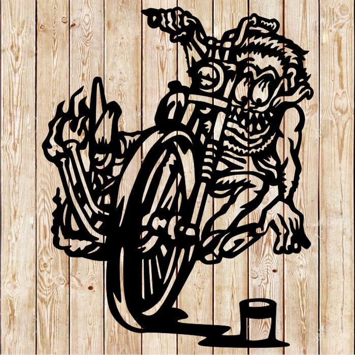 Monster  Fink Bike Beer  2026  Cutting File