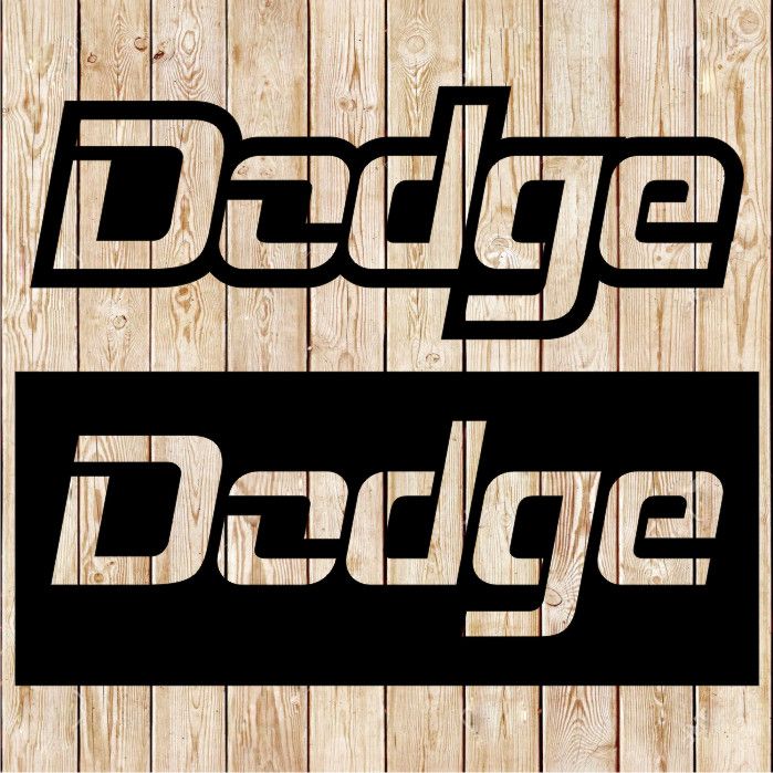 Dodge Logo Cutting File