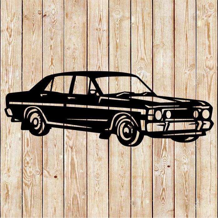 1969 Ford XW Falcon GT-HO Cutting File