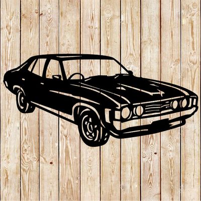 1972 Ford Falcon XA GT Sedan Cutting File