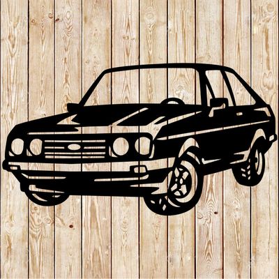 Ford Escort RS2000. Cutting File