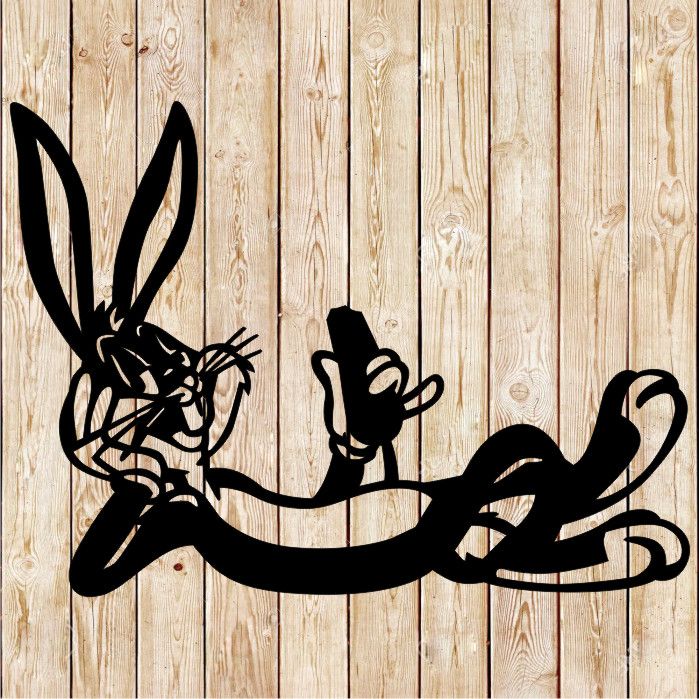 Bugs Bunny Cartoon cutting file