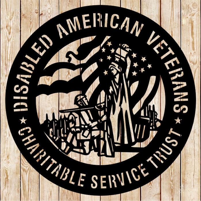 Disabled American Veterans  Logo cutting file