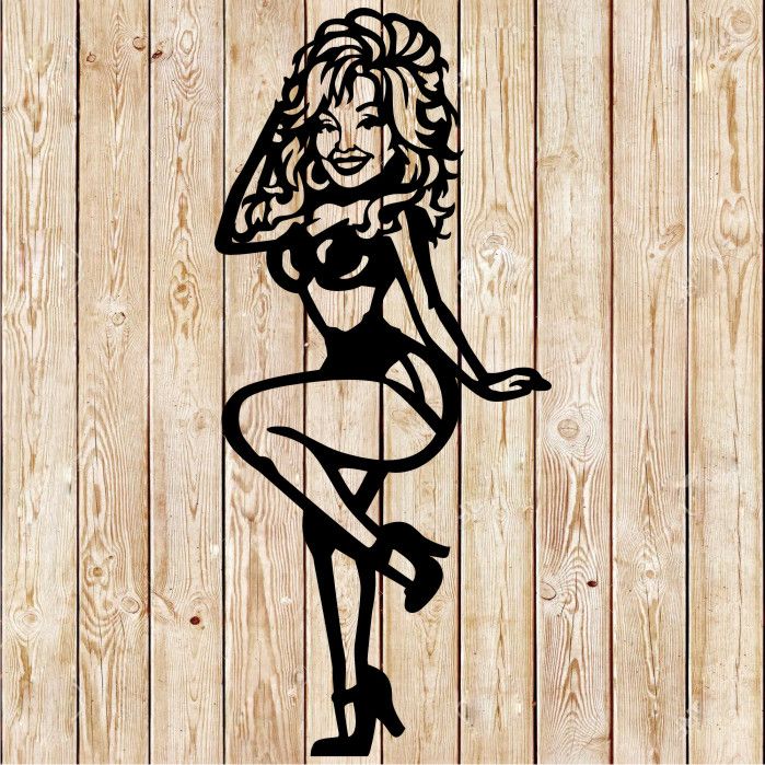 Dolly Parton lingerie  Cutting File