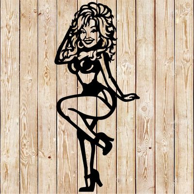 Dolly Parton lingerie  Cutting File